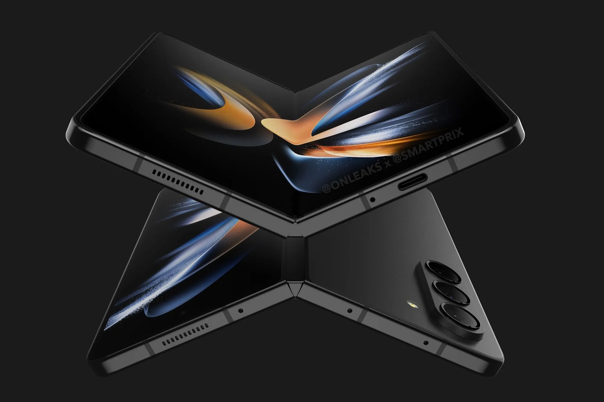 Samsung Galaxy Z Fold 5 render | DeviceDaily.com