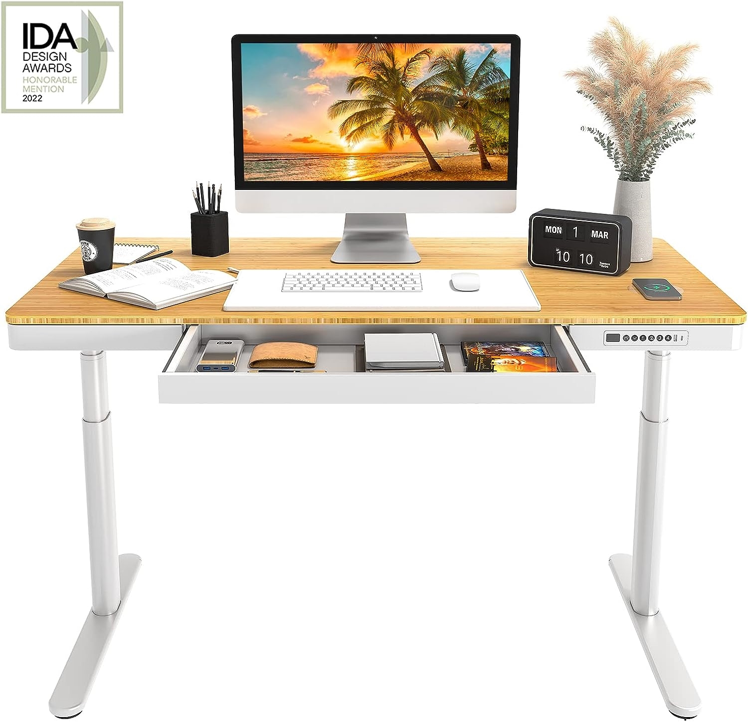 FLEXISPOT Q8 55 and quot; Standing Desk | DeviceDaily.com