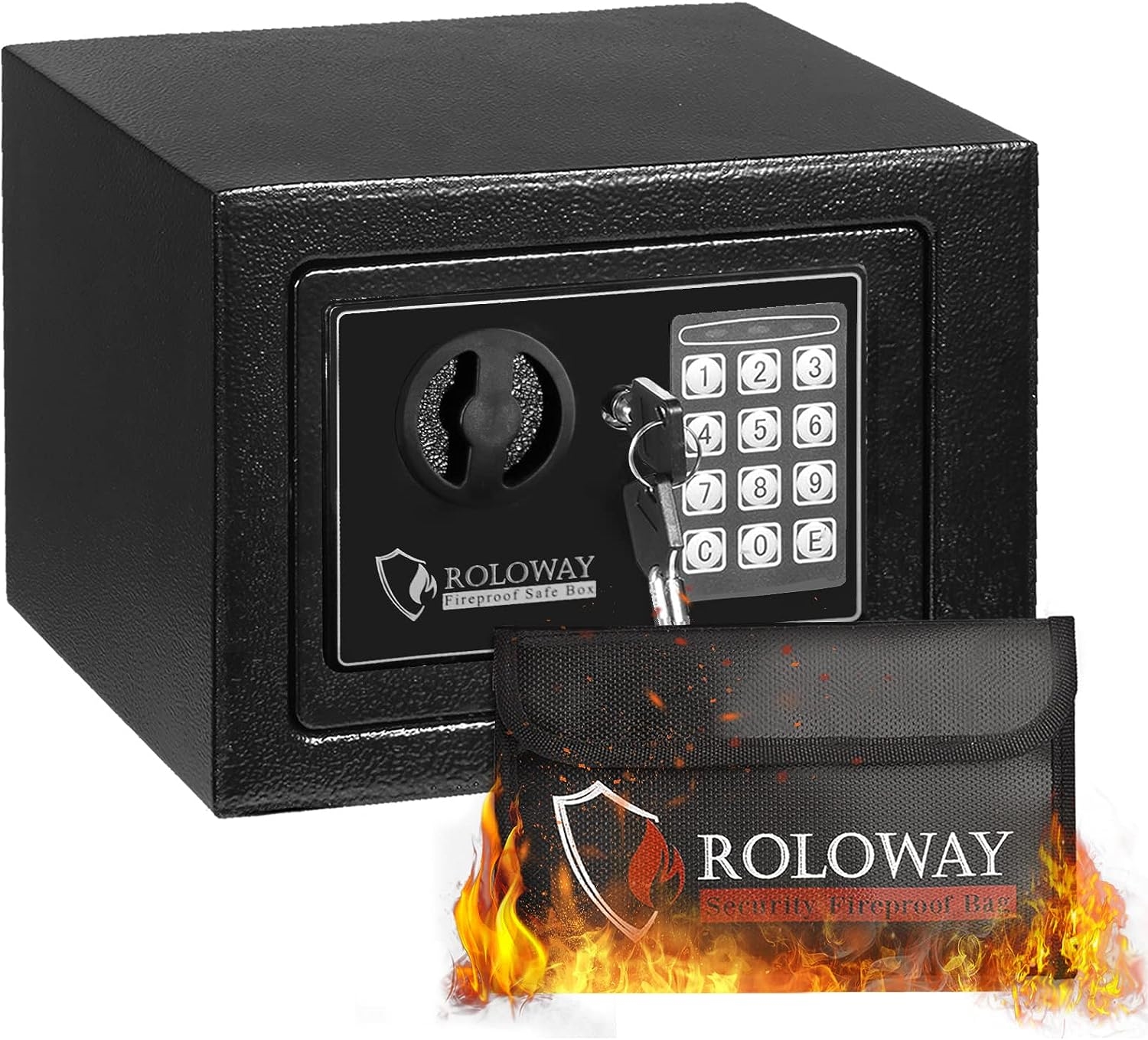 ROLOWAY Steel Electronic Safe Box | DeviceDaily.com