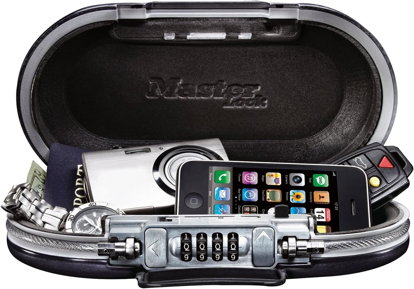 Master Lock Portable Jewelry Safe Box | DeviceDaily.com