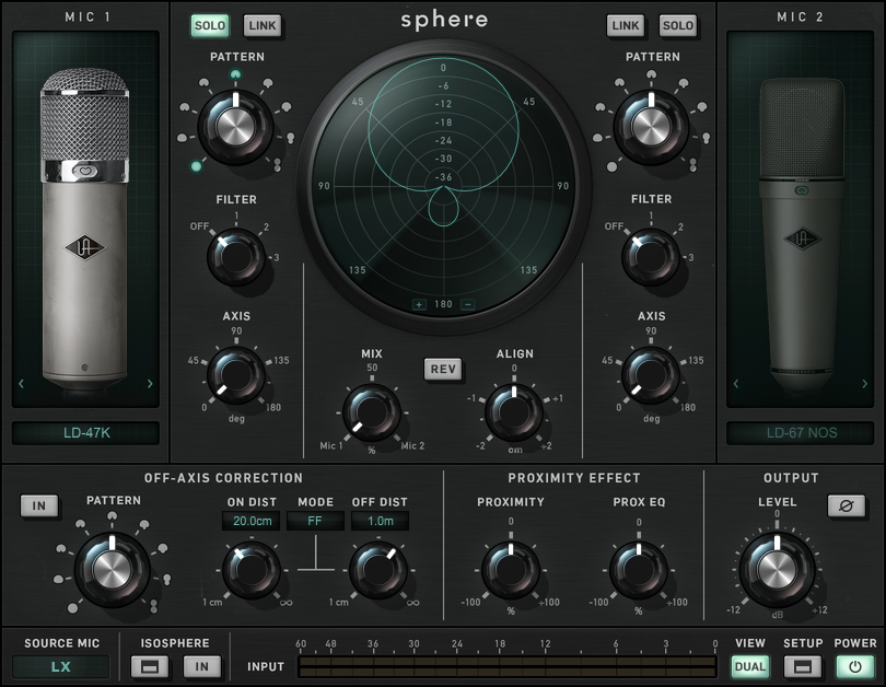 Sphere LX modeling microphone software. | DeviceDaily.com