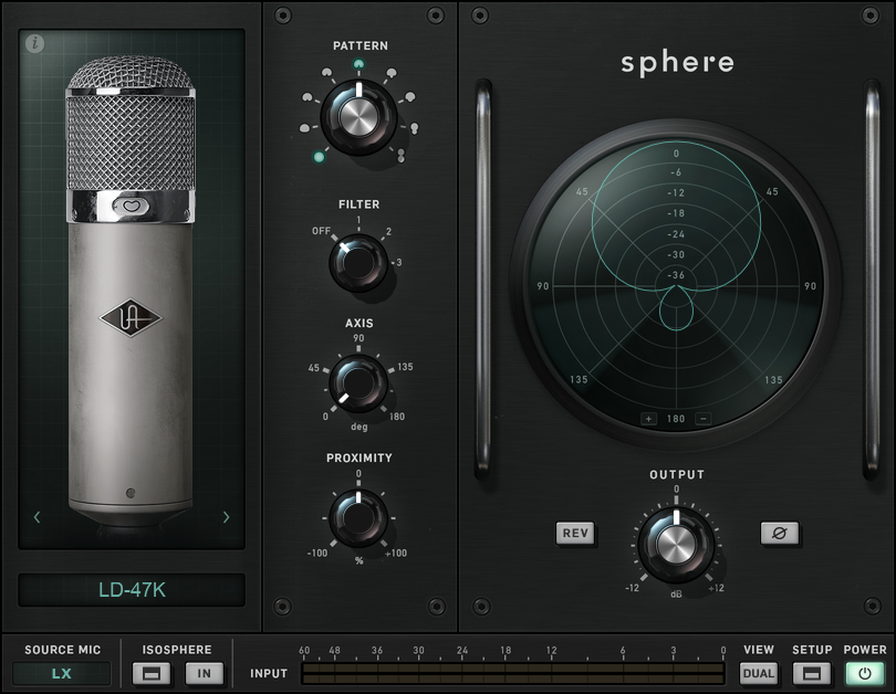 Sphere LX modeling microphone software. | DeviceDaily.com