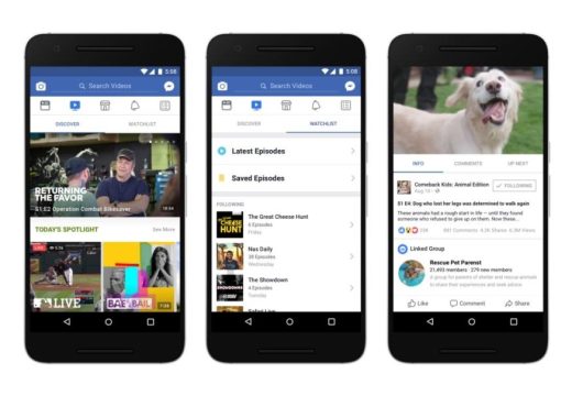 Facebook’s redesigned video tab emphasizes Reels and recommendations