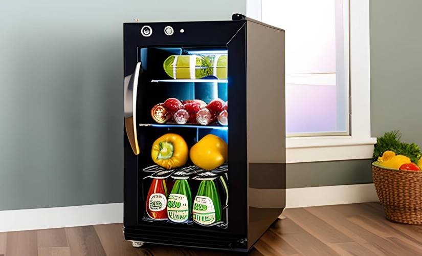 Best Mini Fridge with Glass Door for 2023 | DeviceDaily.com