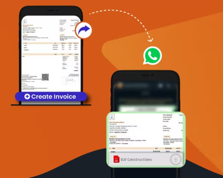 Invoice sharing via chat message | DeviceDaily.com