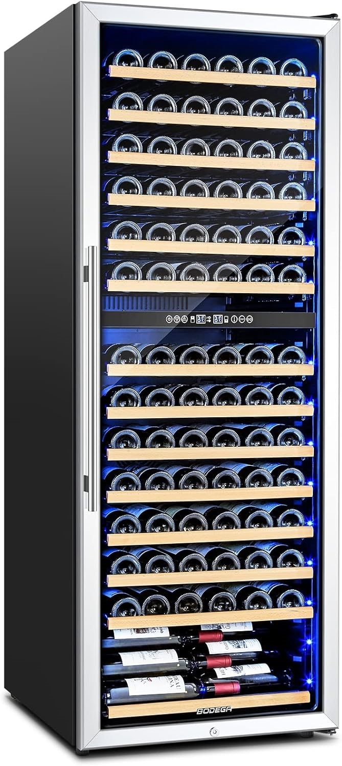 BODEGA 154 Bottle Wine Fridge | DeviceDaily.com