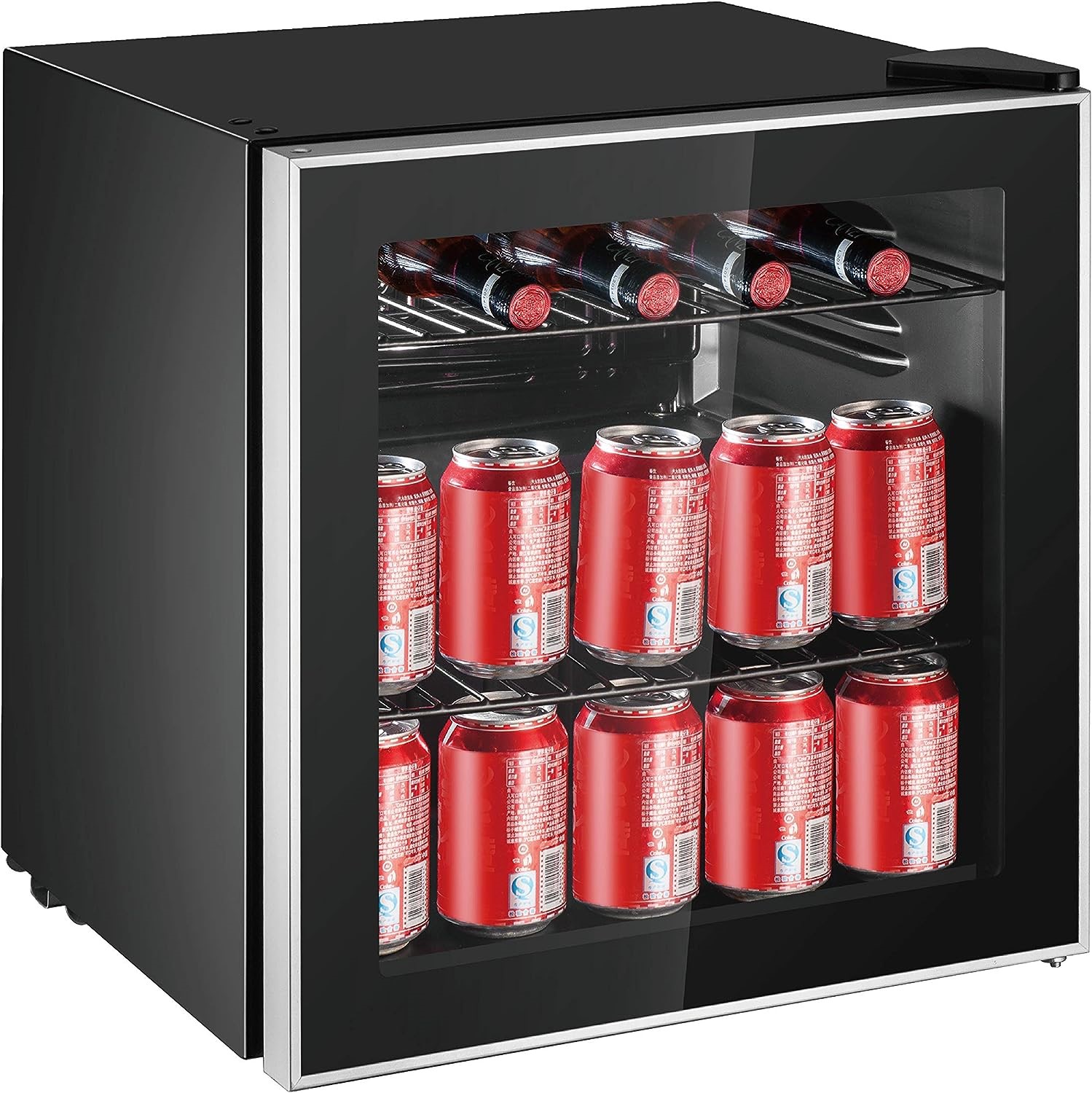 FRIGIDAIRE EFMIS164 Mini Fridge with Glass | DeviceDaily.com