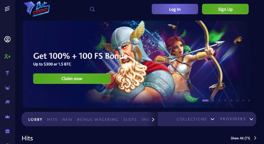 7Bit casino homepage | DeviceDaily.com