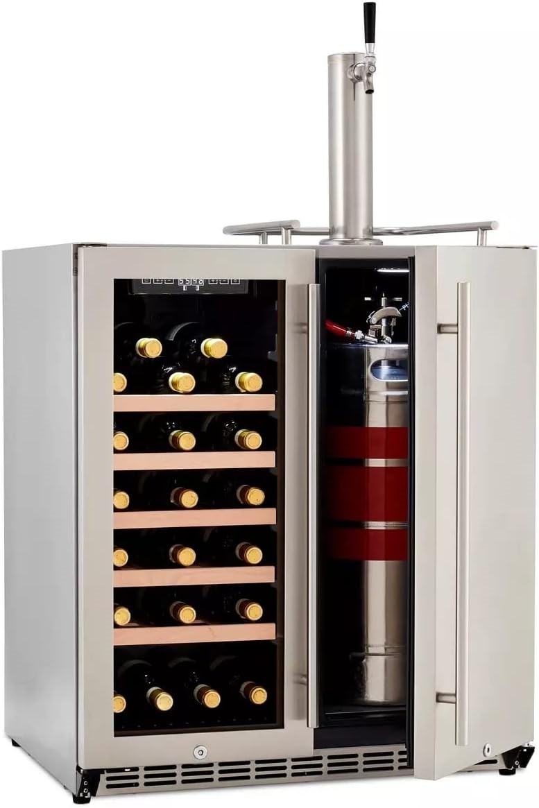 HCK Wine Cooler Mini Fridge and Kegerator | DeviceDaily.com