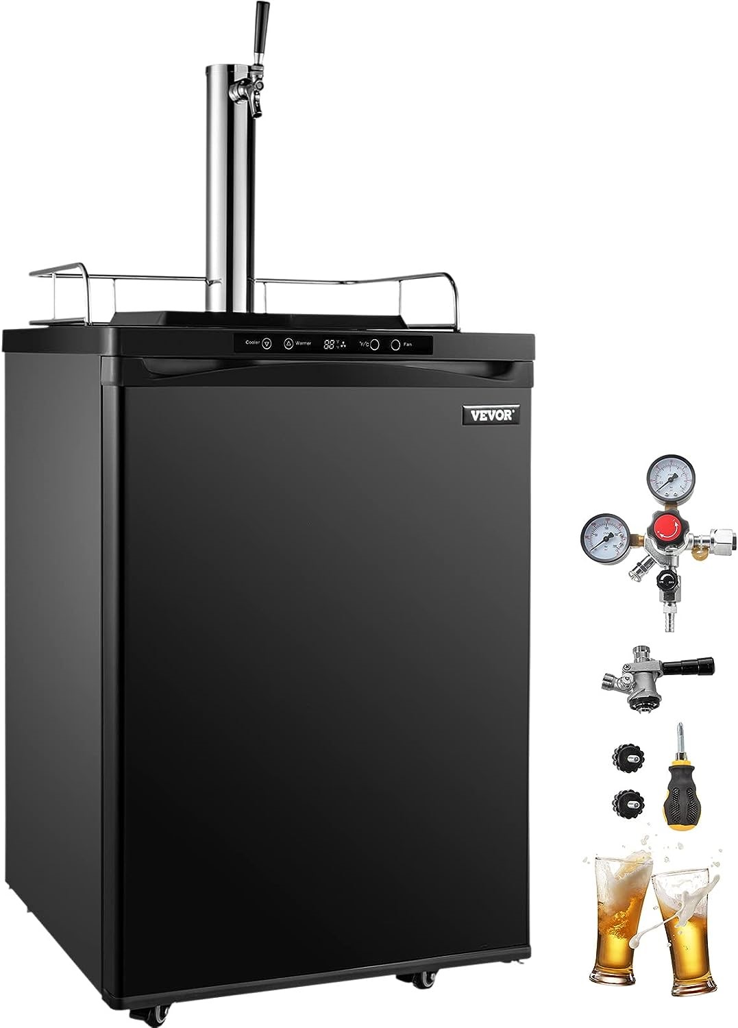 VEVOR Mini Fridge Kegerator | DeviceDaily.com