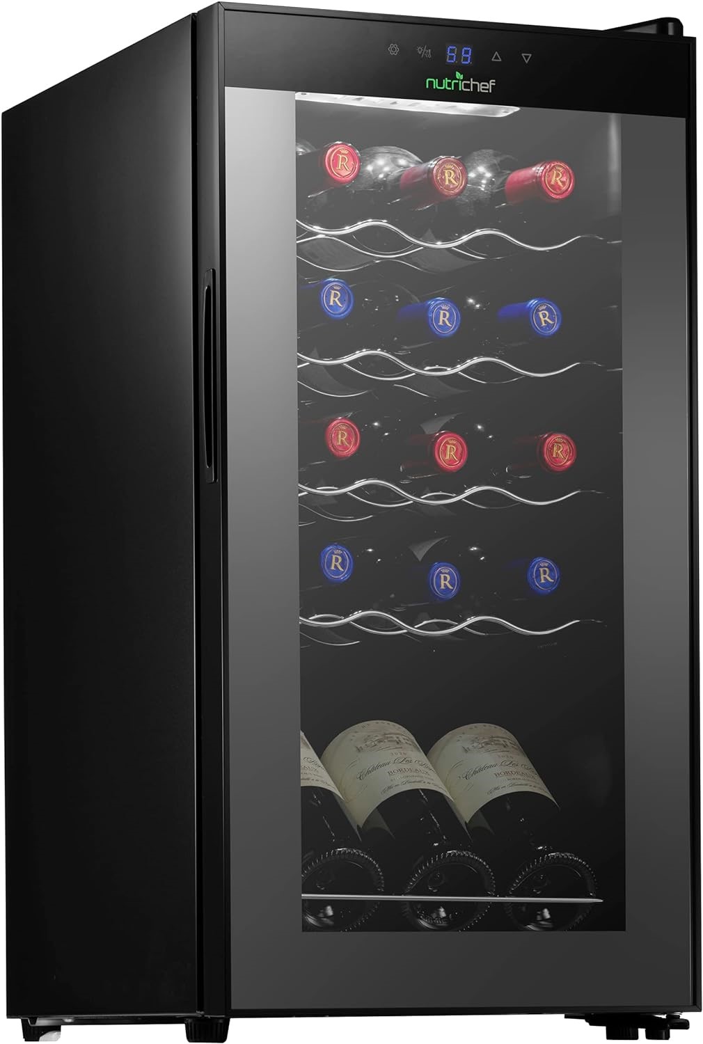 NutriChef Compressor Wine Fridge | DeviceDaily.com