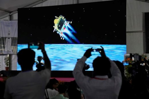 India launches spacecraft to study the sun a week after landing on the moon