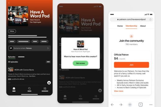Patreon app adds simple Discord-like group chats