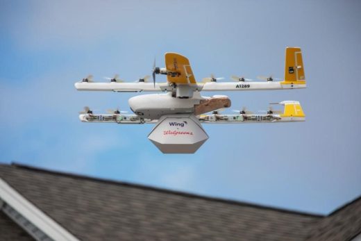 Wing and Walmart will offer six-mile drone deliveries over Dallas