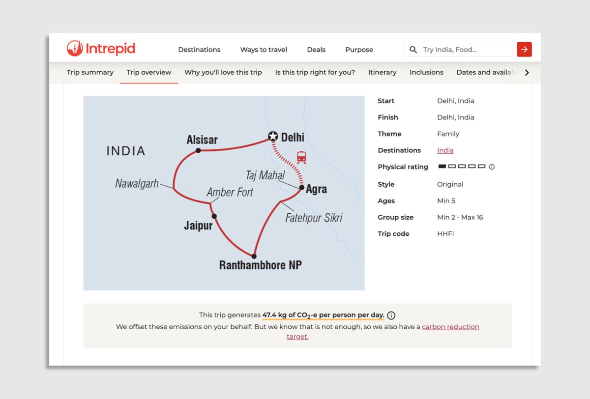 This travel company’s new carbon labeling program will give you the toll of your jet-setting ways | DeviceDaily.com