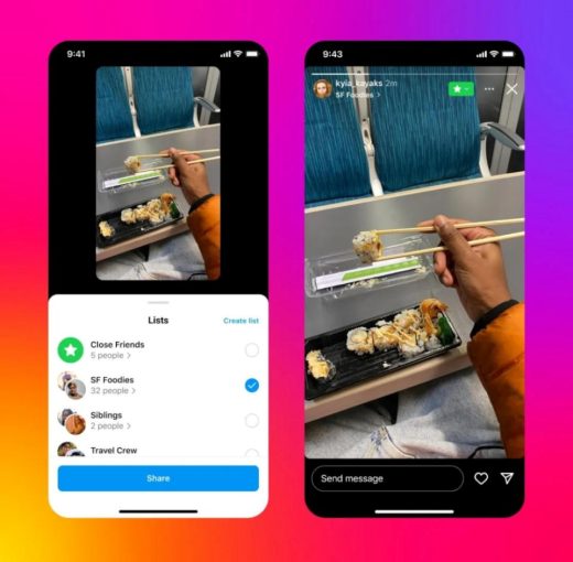 Instagram is testing multiple audience lists for Stories