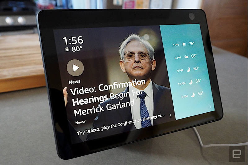 Amazon's Echo Show 8 offers spatial audio and a dynamic, proximity-based UI | DeviceDaily.com