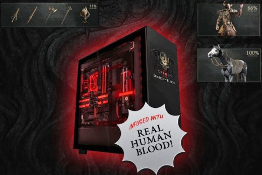 Blizzard will raffle off a human-blood-infused PC if Diablo IV players donate 666 quarts