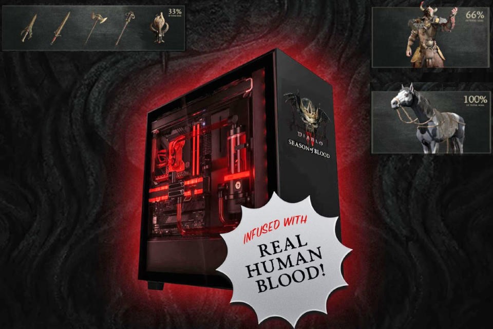 Blizzard will raffle off a human-blood-infused PC if Diablo IV players donate 666 quarts | DeviceDaily.com