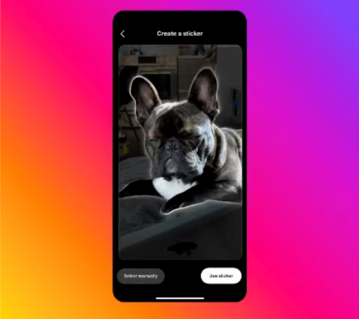 Instagram’s latest test feature turns users’ photos into stickers for Reels and Stories
