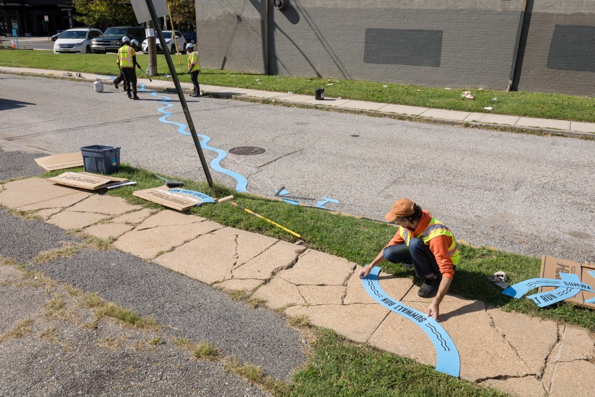 Baltimore buried this river a century ago. Now, an artist is bringing it back to life | DeviceDaily.com