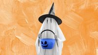 If Halloween trick-or-treaters have blue buckets, here’s what it could mean