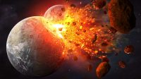 When worlds literally collide: Earth may still contain remnants of the ancient planet Theia