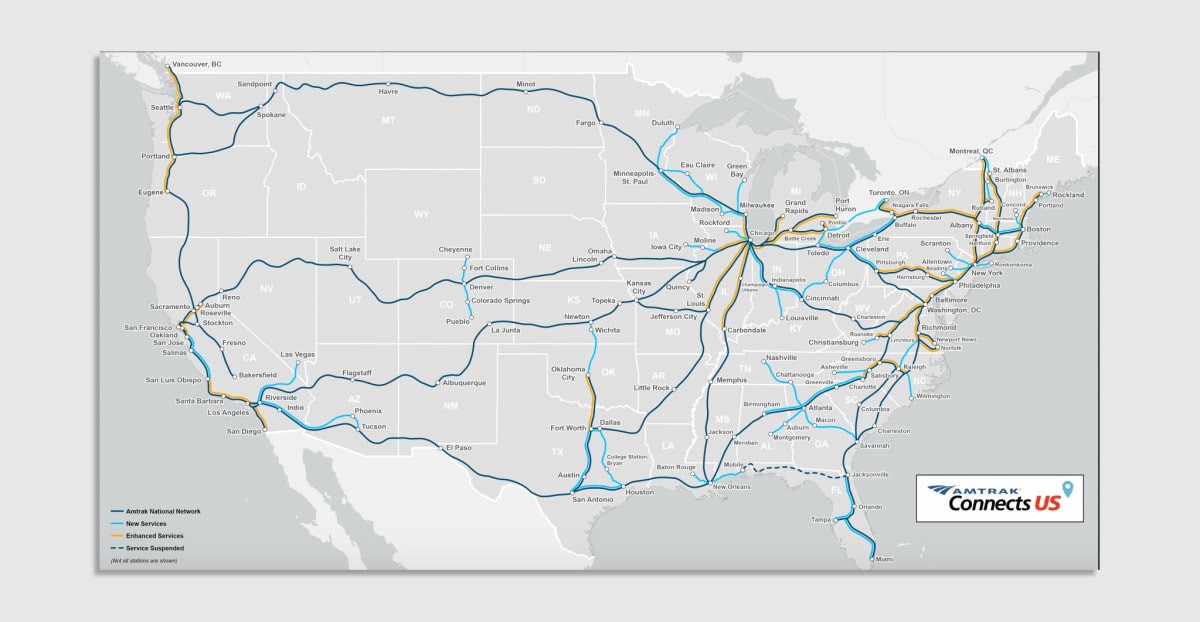 The U.S. is having a rail travel renaissance, but you probably didn’t notice | DeviceDaily.com