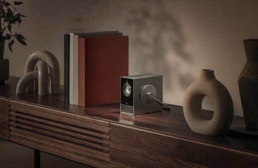LG is bringing a 4K projector with a weird handle to CES 2024