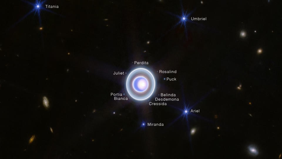 Webb telescope’s new Uranus image looks like a portal to another dimension | DeviceDaily.com