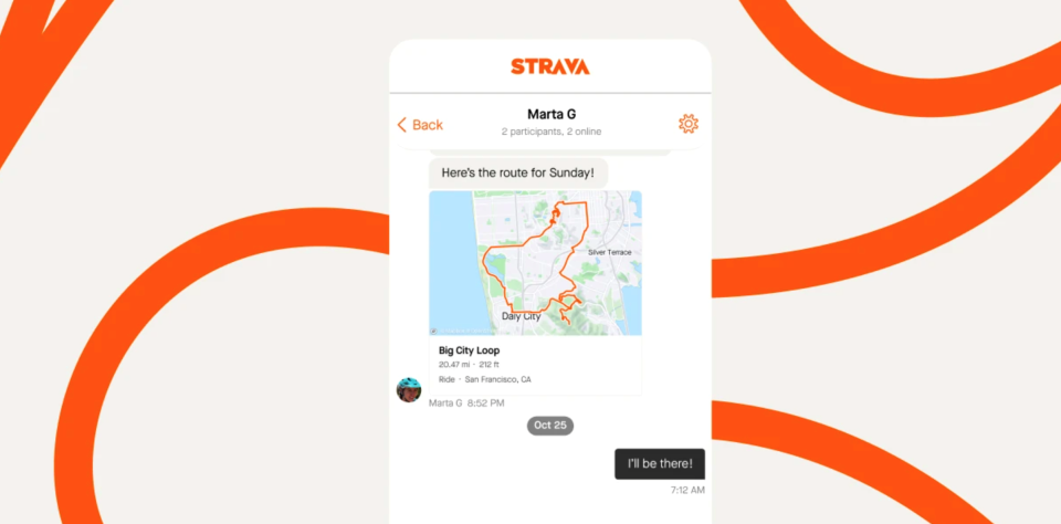 Fitness app Strava now lets you message other users | DeviceDaily.com