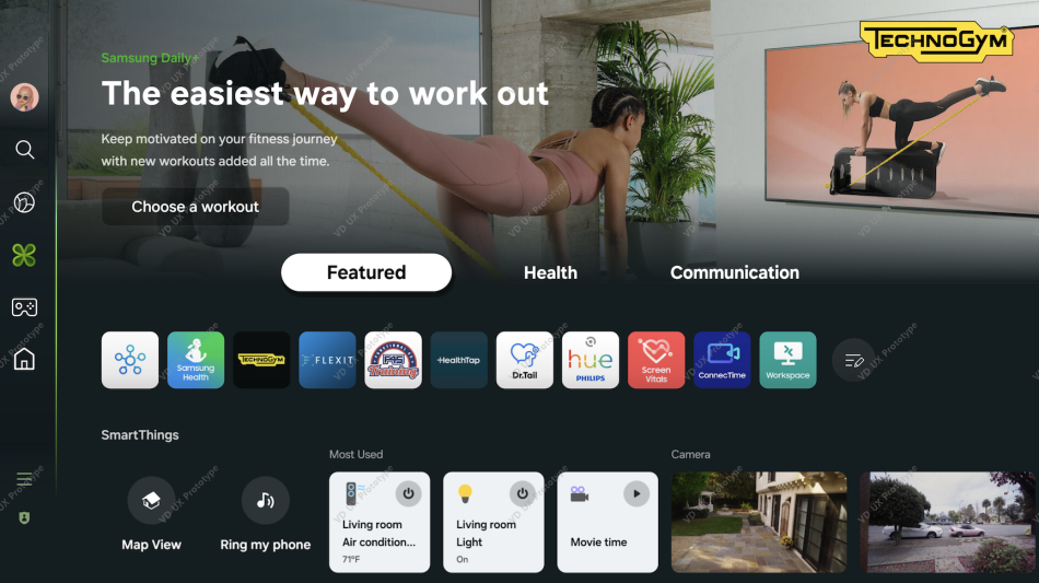 Samsung has a new interface that turns its TVs into smart home control hubs | DeviceDaily.com Samsung has a new interface that turns its TVs into smart home control hubs | DeviceDaily.com