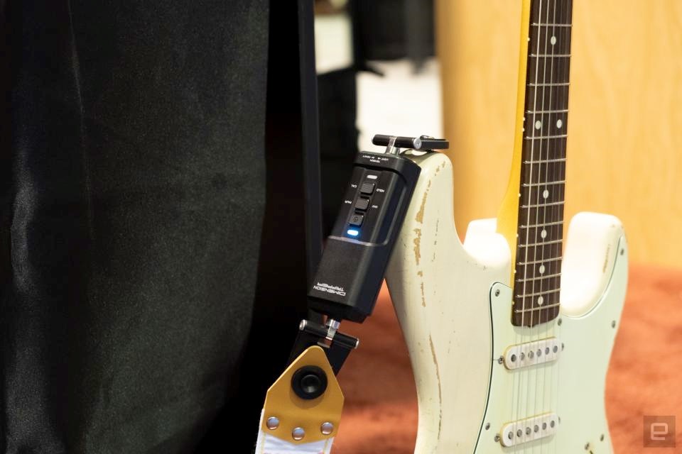 Casio's Dimension Tripper lets you control your guitar pedals with your guitar strap | DeviceDaily.com