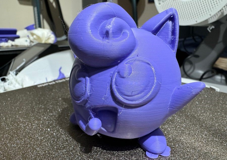 a 3d print of a jiggypuff | DeviceDaily.com