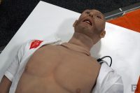 The CPR dummy of the future can piss blood