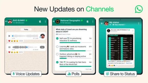 WhatsApp Channels now let owners send voice messages