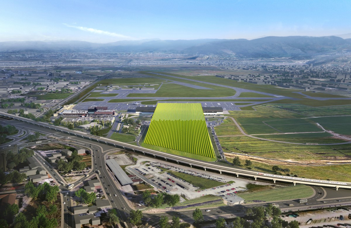 This stunning new Italian airport will also be a vineyard | DeviceDaily.com