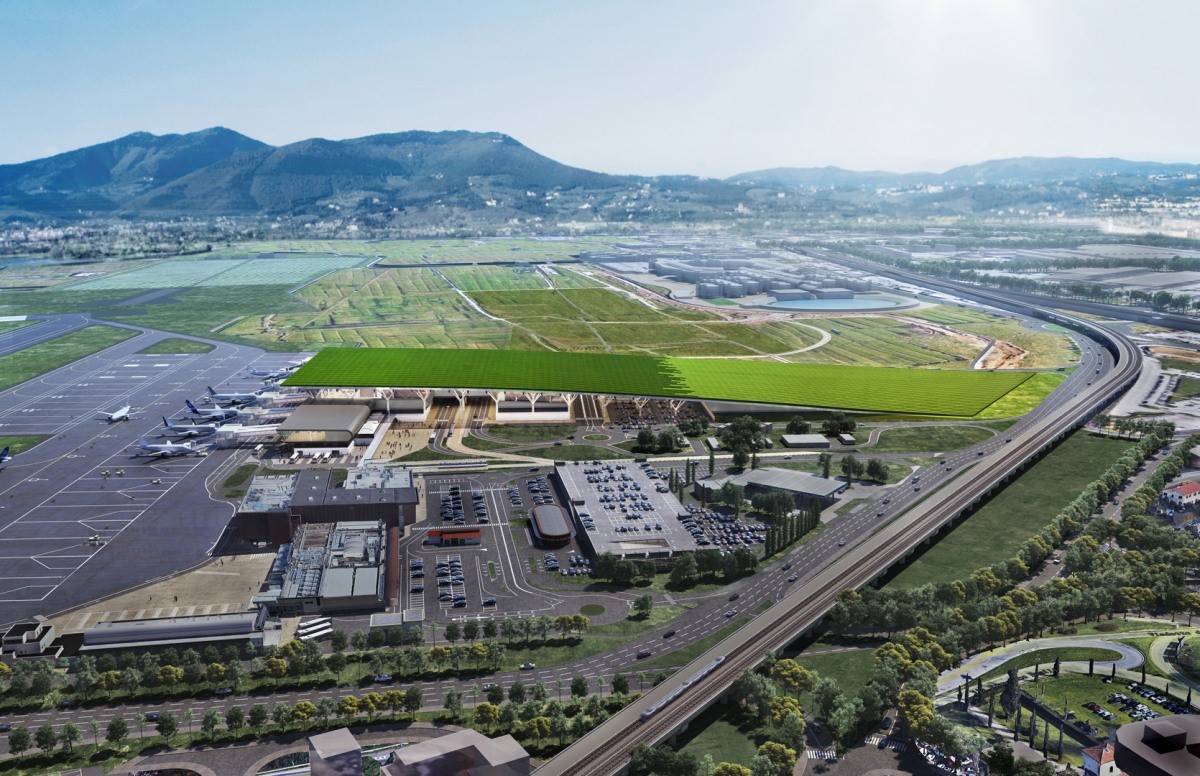 This stunning new Italian airport will also be a vineyard | DeviceDaily.com