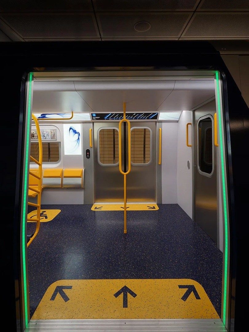 Inside the design of the MTA’s super bright, extremely spacious, high-tech new subway trains | DeviceDaily.com