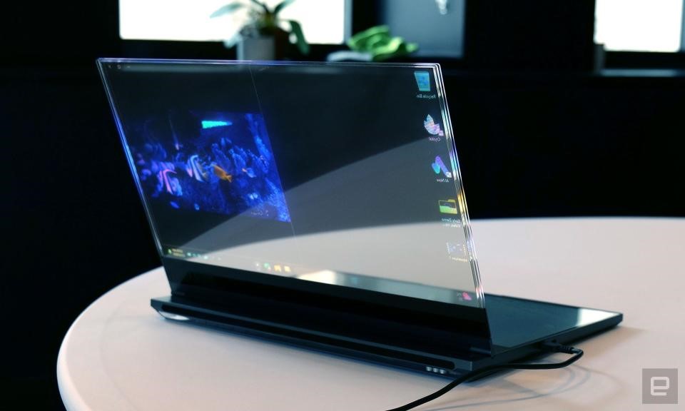 Lenovo’s Project Crystal is the world’s first laptop with a transparent microLED display | DeviceDaily.com