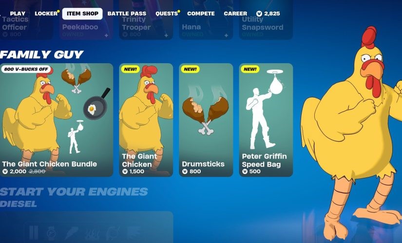 New Family Guy Fortnite skin is “pay-to-lose” say players | DeviceDaily.com