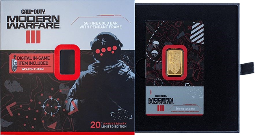 Own an actual Call of Duty gold bar to celebrate its 20th anniversary, but you’ll need to be quick | DeviceDaily.com