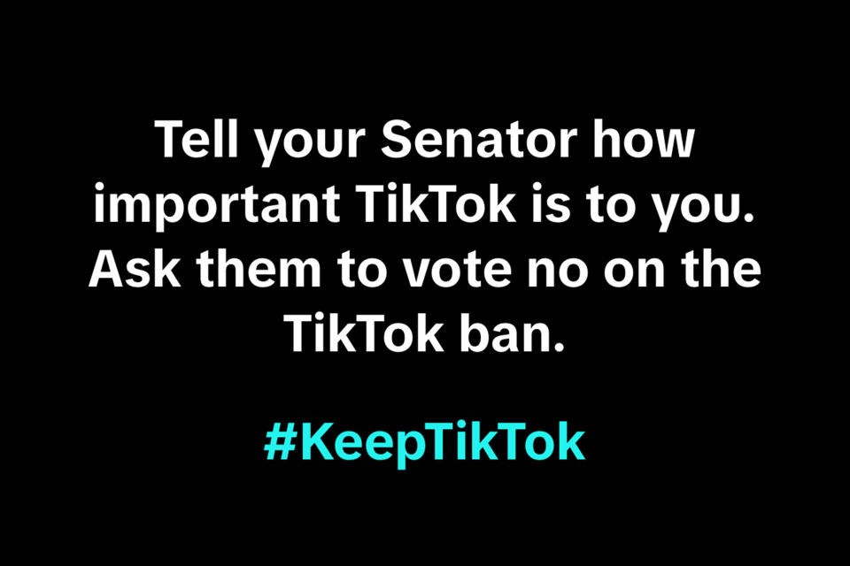 TikTok is now asking users to call their Senators to prevent a US ban | DeviceDaily.com