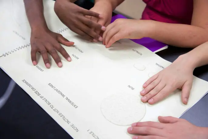 Visually impaired students can ‘get a feel for’ eclipses with tactile books and graphics | DeviceDaily.com