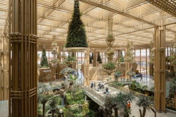 Air taxis, indoor forests, and other strange sights you’ll find in the airports of the future | DeviceDaily.com