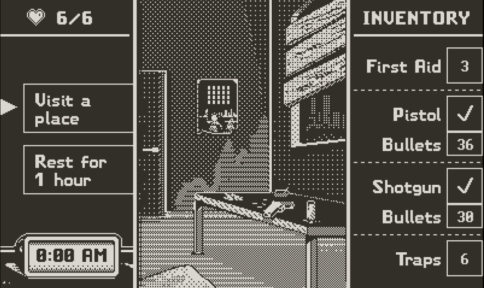 Halfway to Dawn is a surprisingly tense, bite-sized survival horror game for Playdate | DeviceDaily.com Halfway to Dawn is a surprisingly tense, bite-sized survival horror game for Playdate | DeviceDaily.com