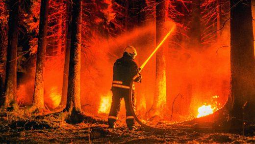 How wildland firefighters face pay cuts, deepening workforce strain