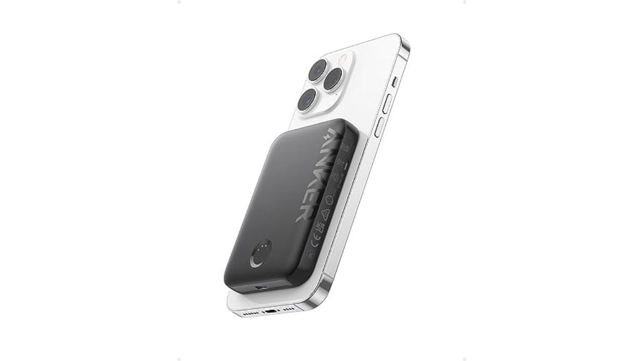 This Anker magnetic power bank is on sale for a record-low price for the Amazon Spring Sale | DeviceDaily.com This Anker magnetic power bank is on sale for a record-low price for the Amazon Spring Sale | DeviceDaily.com