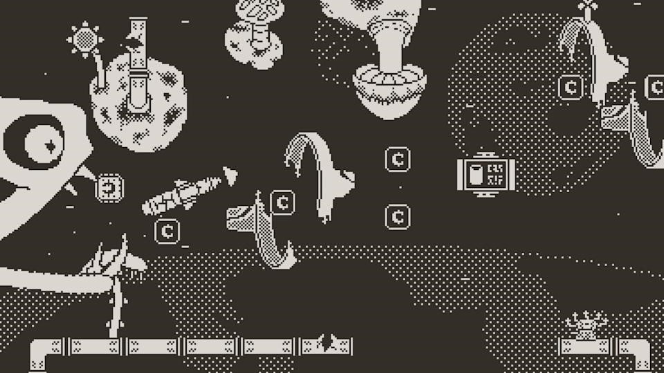 Suborbital Salvage is a thrilling endless runner for Playdate that pelts you with asteroids and insults | DeviceDaily.com Suborbital Salvage is a thrilling endless runner for Playdate that pelts you with asteroids and insults | DeviceDaily.com