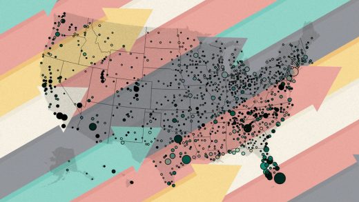 Housing market inventory is rising just about everywhere—just look at this map